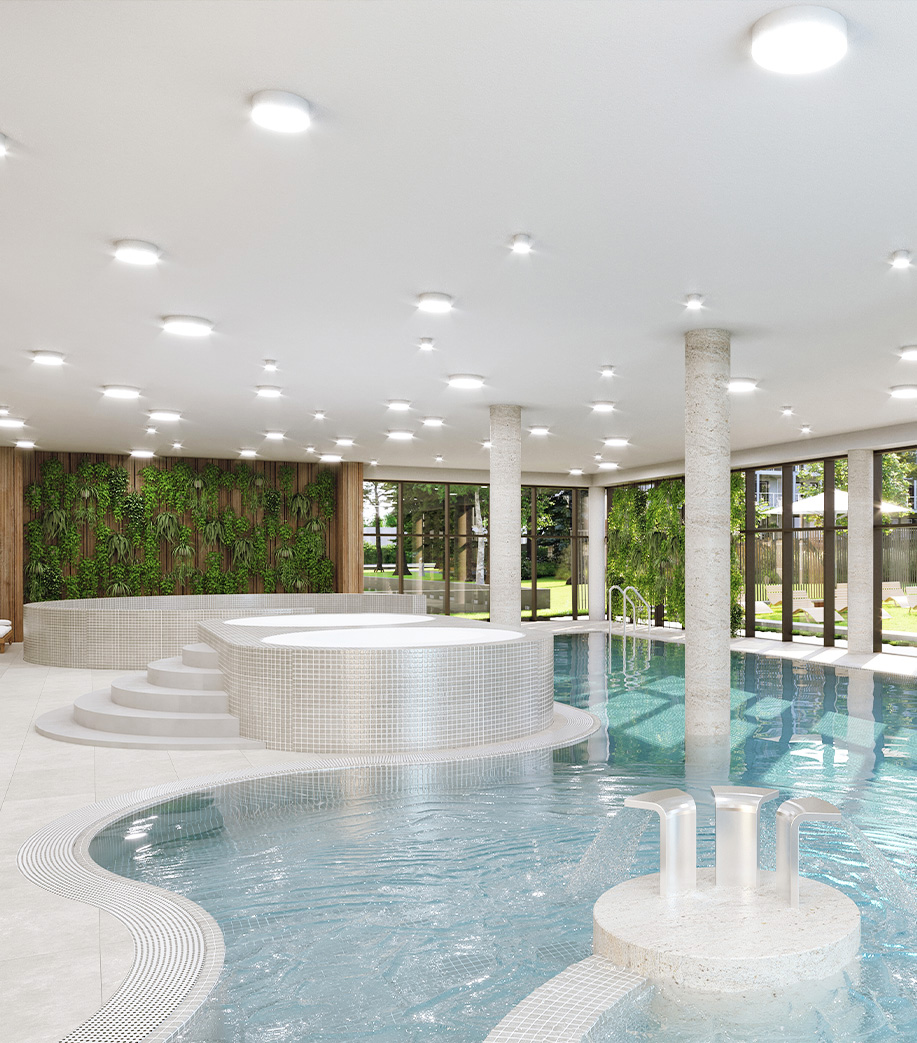 Widok lokalizacji Perłowa Przystań nad Bałtykiem